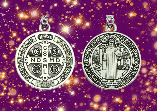 Medalla San Benito 3 Cm